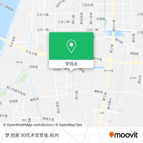 梦.想家 3D艺术背景墙地图