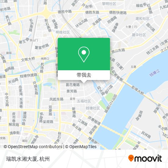 瑞凯水湘大厦地图