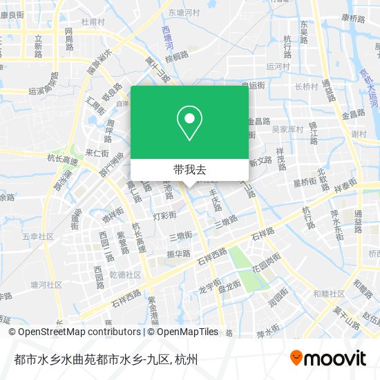 都市水乡水曲苑都市水乡-九区地图