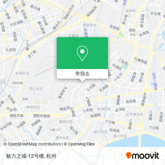 魅力之城-12号楼地图