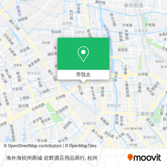 海外海杭州商城-岩辉酒店用品商行地图