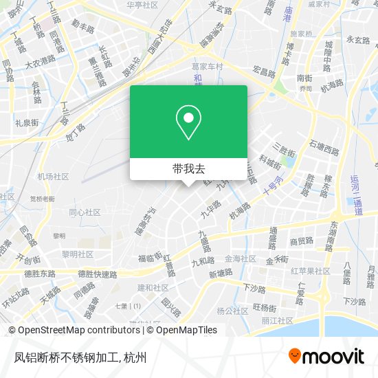 凤铝断桥不锈钢加工地图
