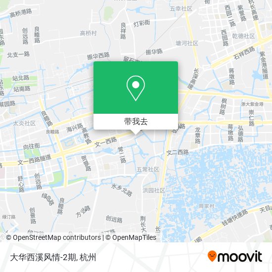大华西溪风情-2期地图
