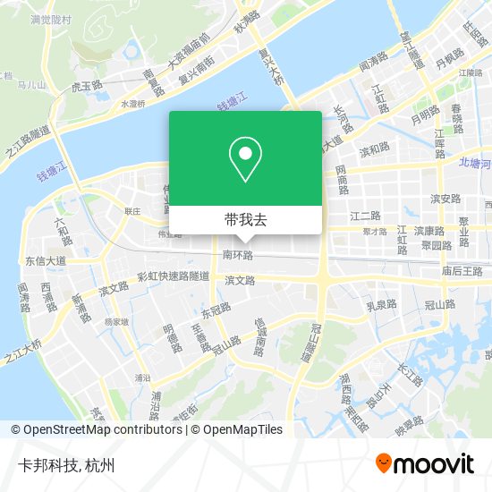 卡邦科技地图