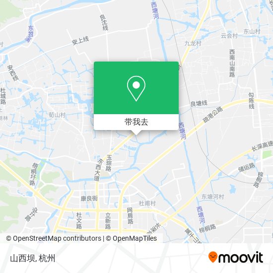 山西坝地图