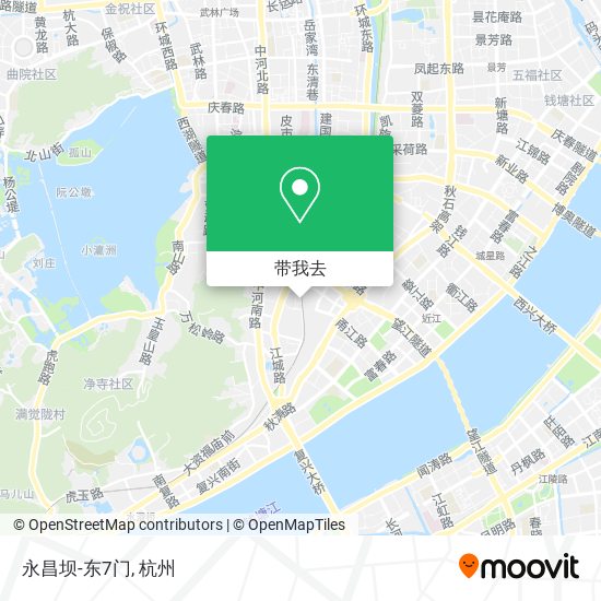 永昌坝-东7门地图