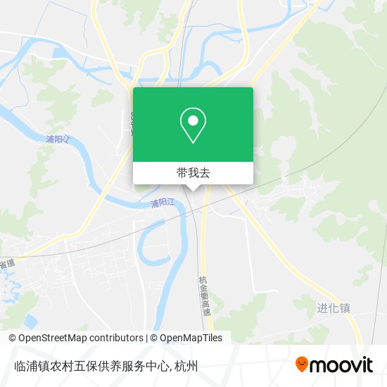 临浦镇农村五保供养服务中心地图