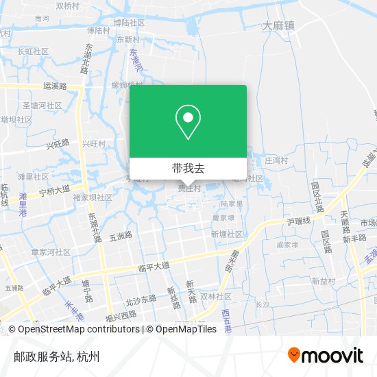 邮政服务站地图
