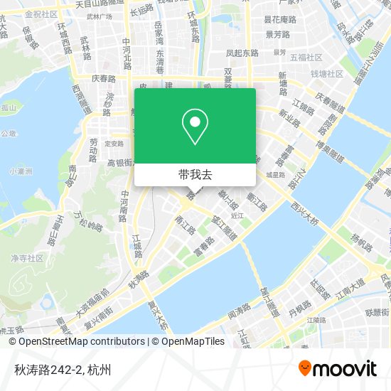 秋涛路242-2地图