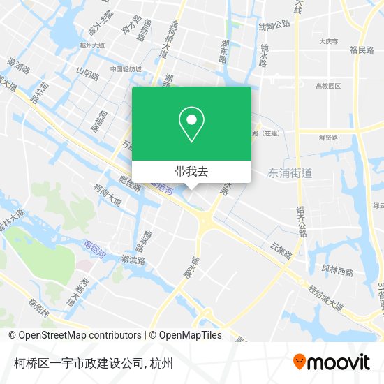 柯桥区一宇市政建设公司地图