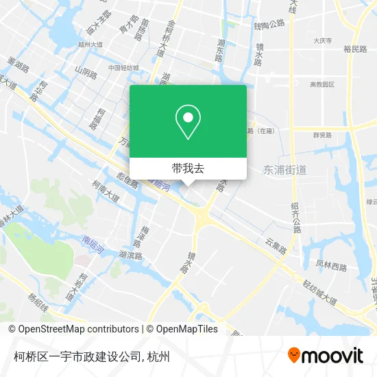 柯桥区一宇市政建设公司地图