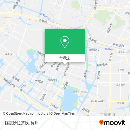 輕蔬沙拉茶饮地图