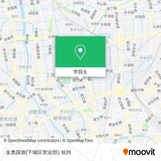 金奥国旅(下城区营业部)地图