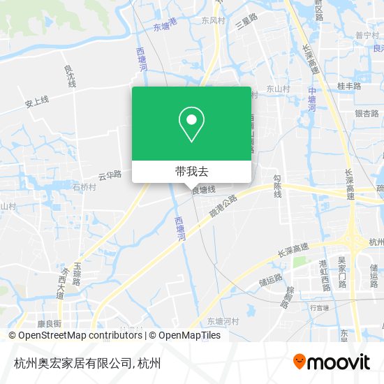 杭州奥宏家居有限公司地图