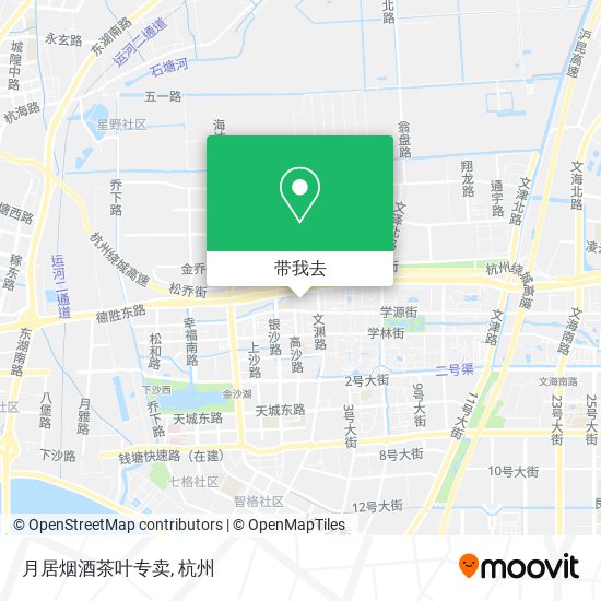 月居烟酒茶叶专卖地图