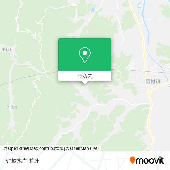 钟岭水库地图