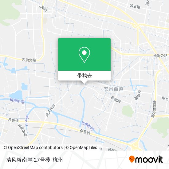 清风桥南岸-27号楼地图