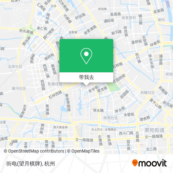 街电(望月棋牌)地图