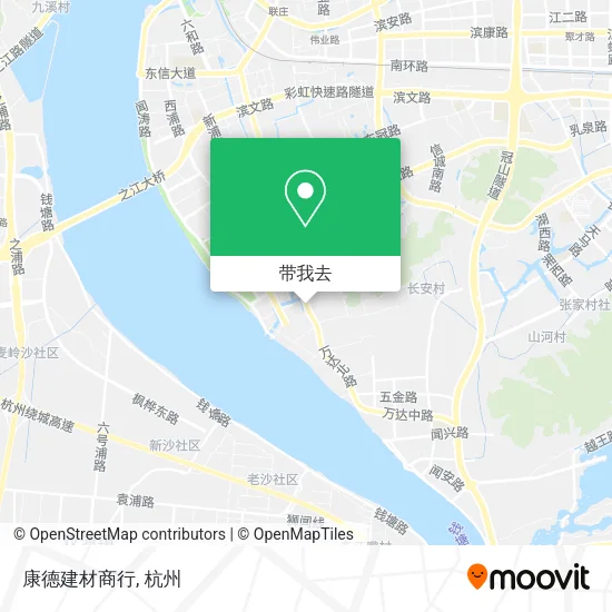 康德建材商行地图