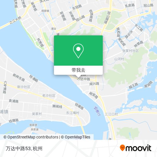 万达中路53地图