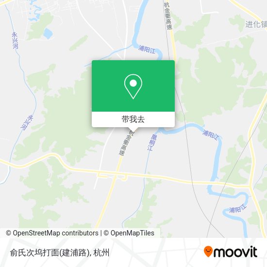 俞氏次坞打面(建浦路)地图