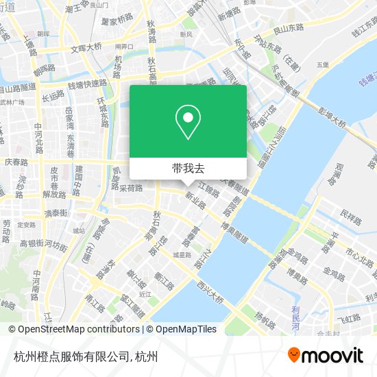 杭州橙点服饰有限公司地图