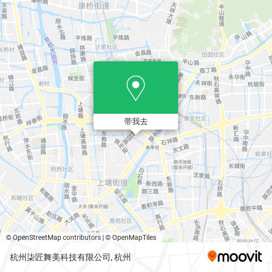 杭州柒匠舞美科技有限公司地图
