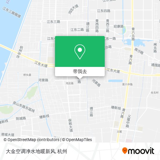 大金空调净水地暖新风地图