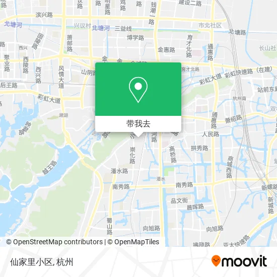 仙家里小区地图