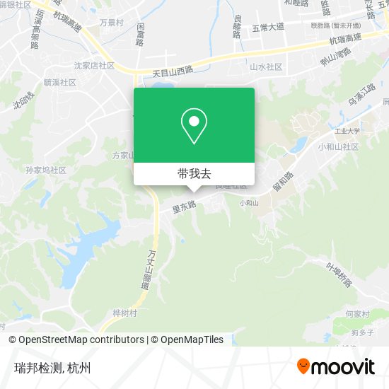 瑞邦检测地图