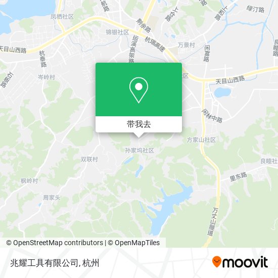 兆耀工具有限公司地图