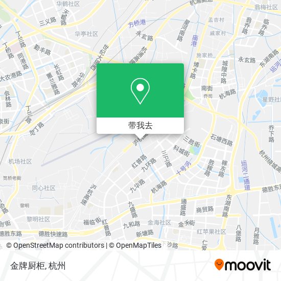 金牌厨柜地图