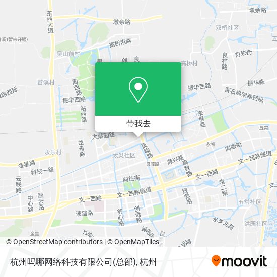杭州吗哪网络科技有限公司(总部)地图