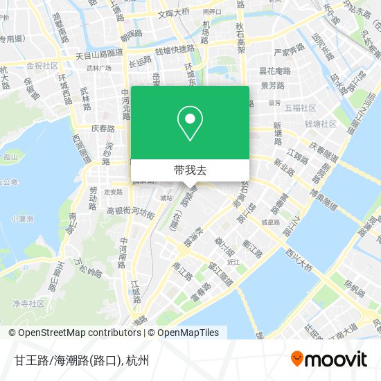 甘王路/海潮路(路口)地图