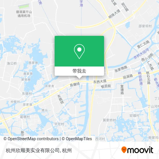 杭州欣顺美实业有限公司地图