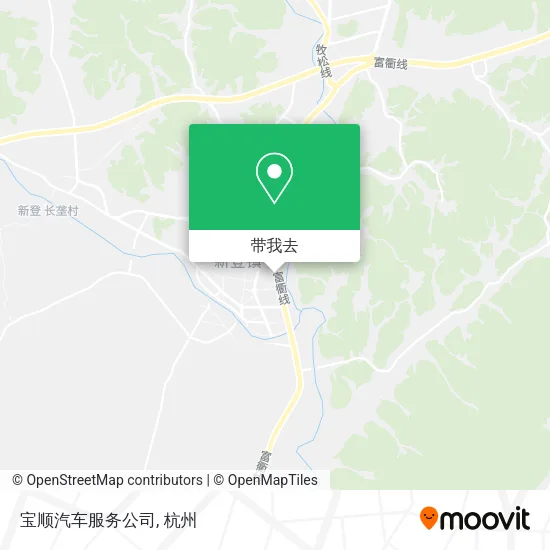 宝顺汽车服务公司地图