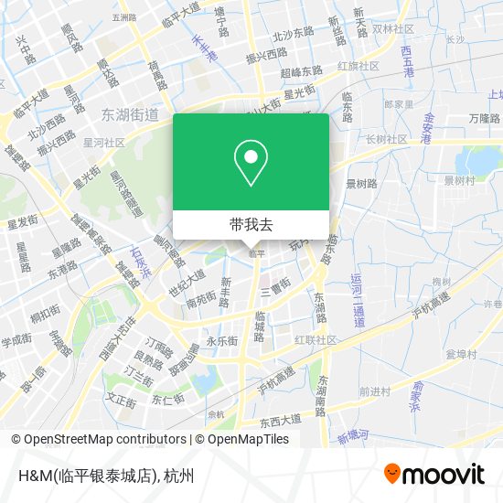 H&M(临平银泰城店)地图