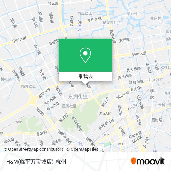 H&M(临平万宝城店)地图