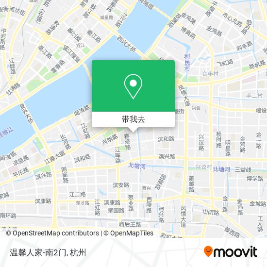 温馨人家-南2门地图