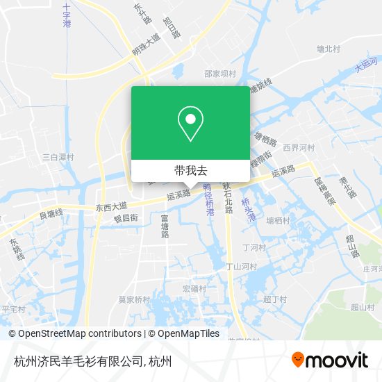 杭州济民羊毛衫有限公司地图