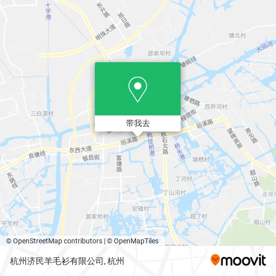 杭州济民羊毛衫有限公司地图
