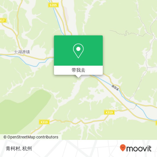 青柯村地图