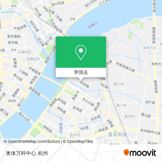 奥体万科中心地图