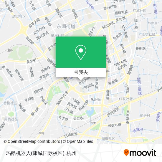 玛酷机器人(康城国际校区)地图
