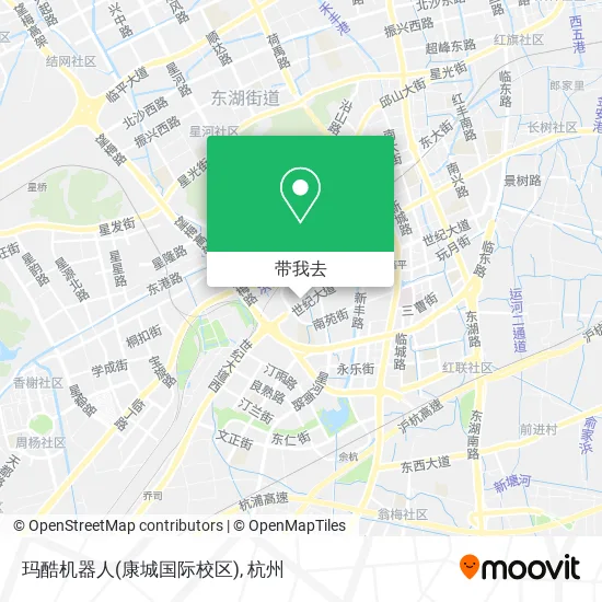 玛酷机器人(康城国际校区)地图
