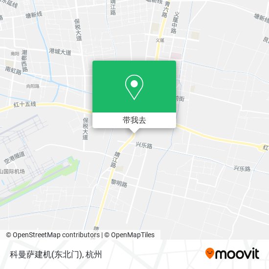 科曼萨建机(东北门)地图