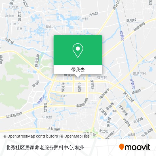 北秀社区居家养老服务照料中心地图