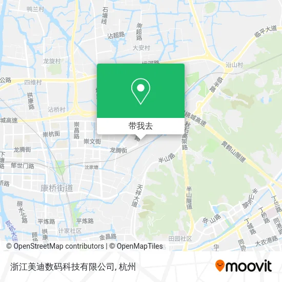 浙江美迪数码科技有限公司地图