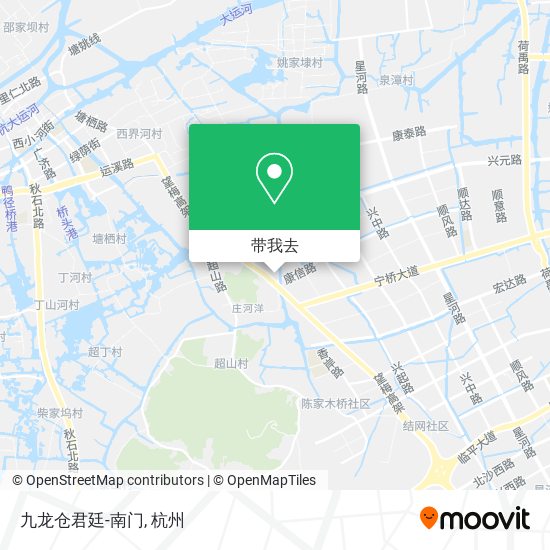 九龙仓君廷-南门地图