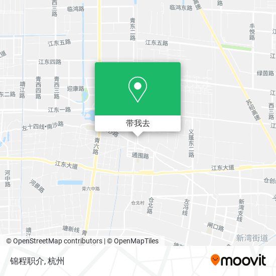 锦程职介地图